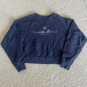 Navy Blue Nashville Crewneck